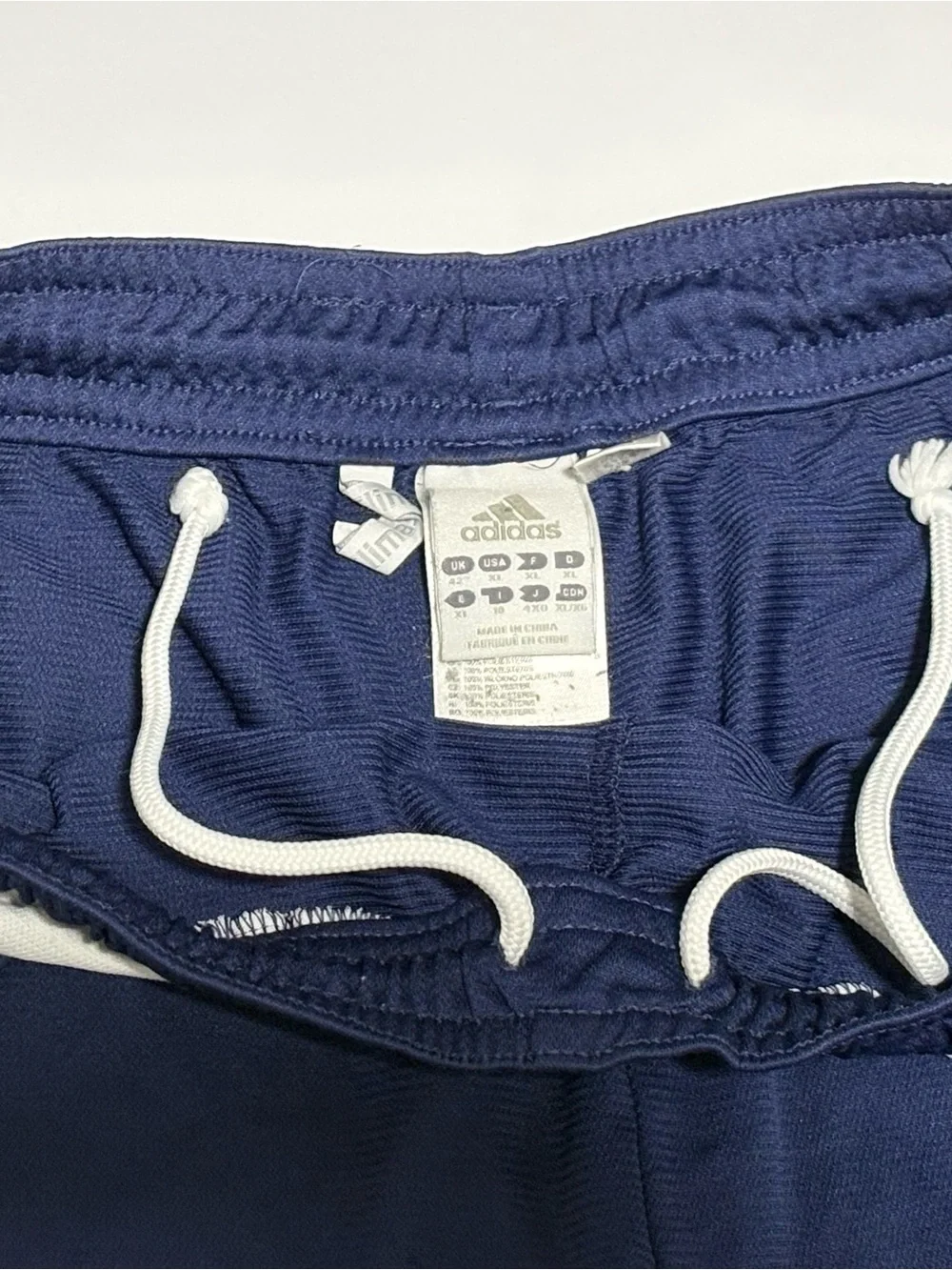 adidas Men’s Navy Blue Athletic Soccer Shorts